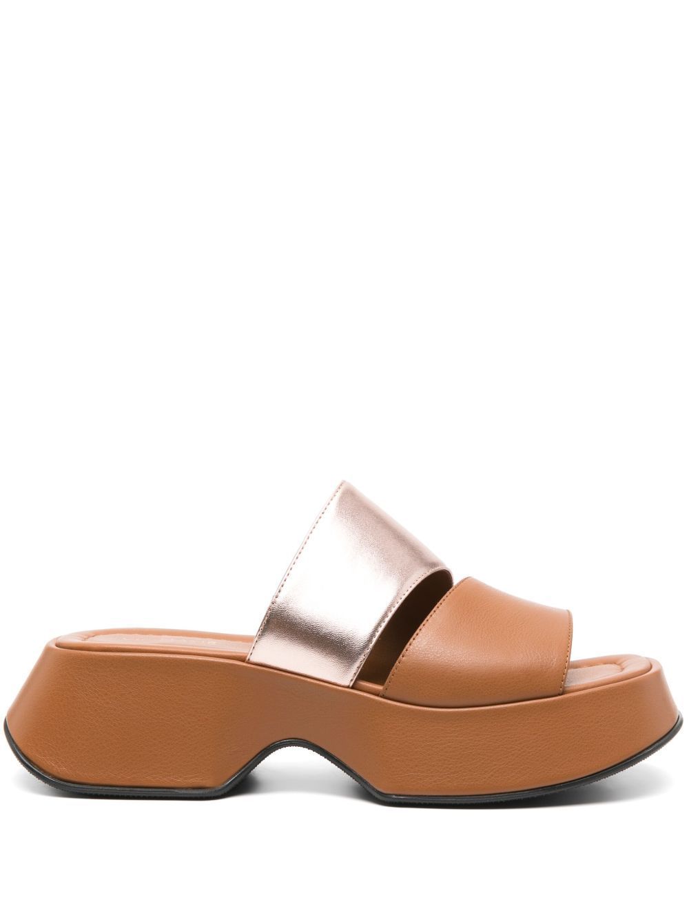 サンダル・ミュール VIC MATIE' MULES Vic Matie フラットフォーム サンダル | ブラック | FARFETCH JP